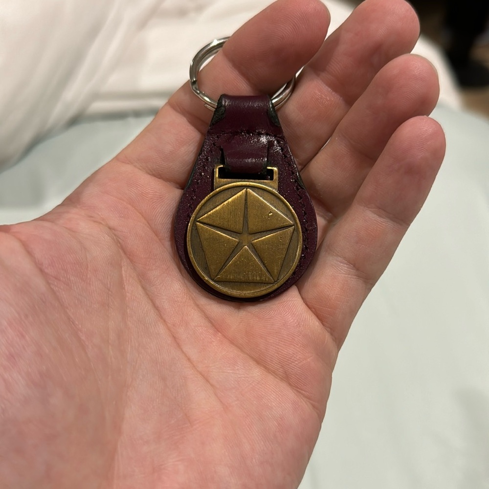 Vintage Chrysler Keychain